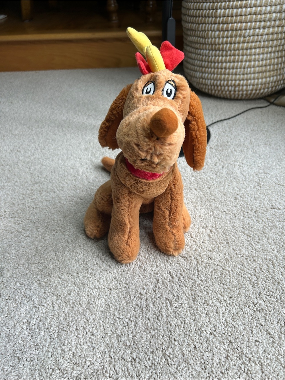 From how the Grinch stole Christmas, it’s Max the dog